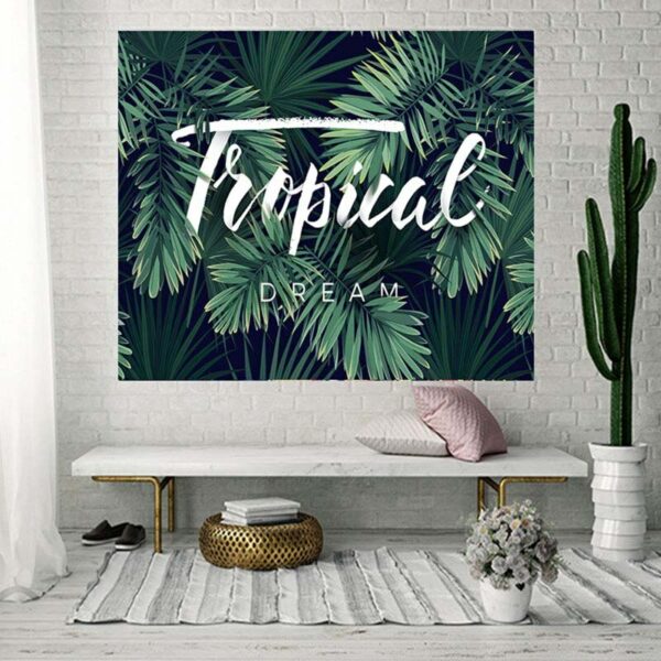 Tenture murale tropicale dream