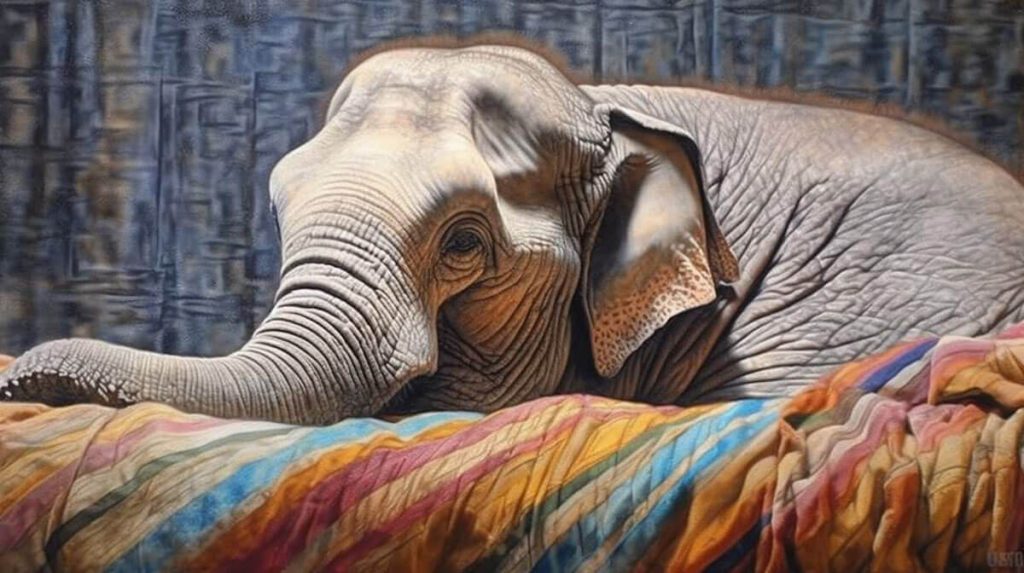 Comment entretenir et installer sa tenture murale éléphant