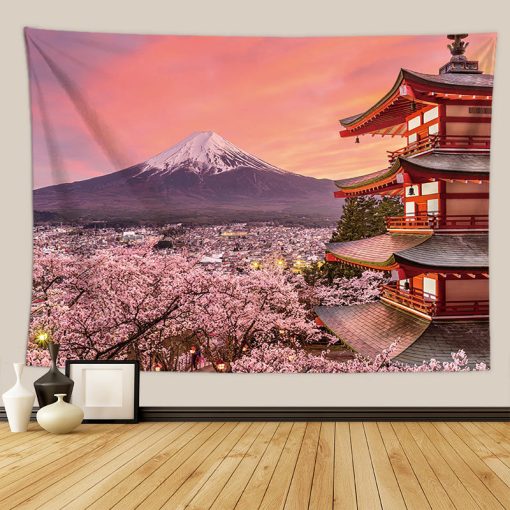 Tenture Murale Floraison des Cerisiers Japon - Model 3