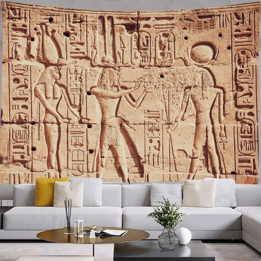 Egypte Tenture photographique dans les temples d'Egypte gravures