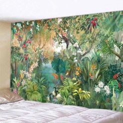 Tenture Murale Nature Harmonie au Cœur de la Jungle