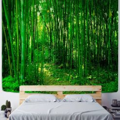 Tenture Murale Nature Sérénité dans la Forêt de Bambou