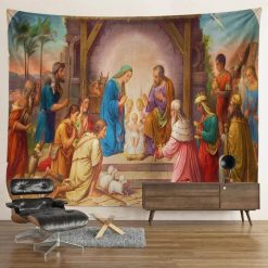 Tenture Murale Naissance de l'enfant Jésus