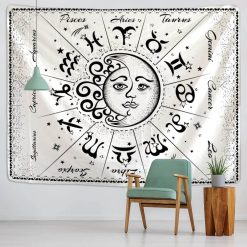 Tenture Murale Signes Astrologiques du Zodiac