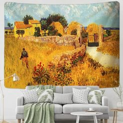 Tenture Murale Vincent Van Gogh - Un Mas de Provence