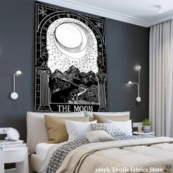 Tenture Murale Astrologie Carte Tarot - The Moon