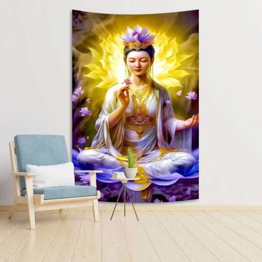 Tenture Murale Bouddha - Sérénité de Bodhisattva