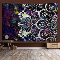 Tapisserie Murale Mandala Cosmos Mystique
