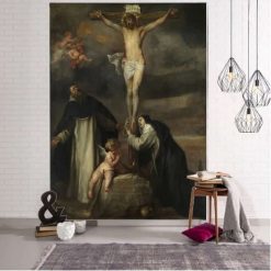 Tenture Murale Crucifixion de Christ