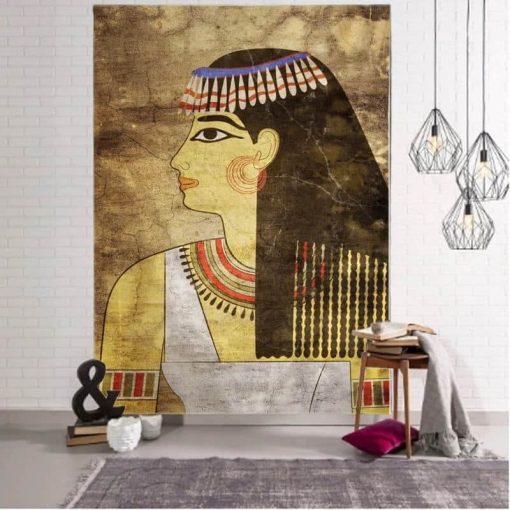 Tenture Murale Égypte Femme Égyptienne