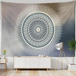 Tenture Murale Mandala Éclat Solaire