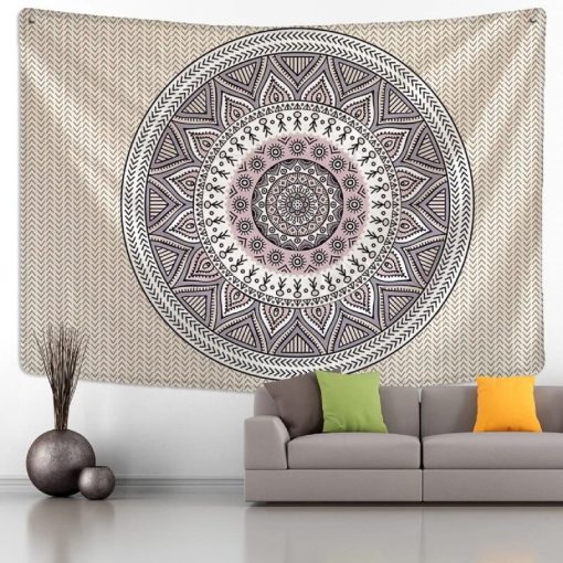 Tenture Mandala Charme Tribal