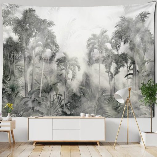 Tenture Murale Nature Brume Tropicale