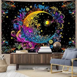 Tenture Murale Zen Éclat Floral Céleste