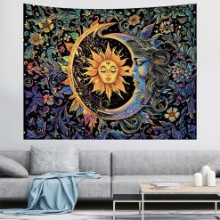 Tenture Murale Zen Éclipse Céleste