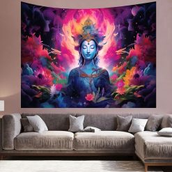 Tenture Murale Zen Éveil de Bouddha