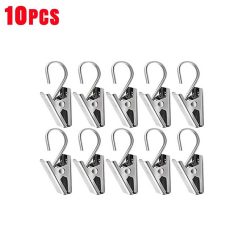 Lot de 10 clips pour tenture murale