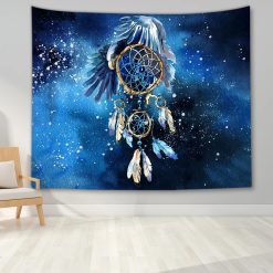 Magnifique Tenture Murale Bohème Attrape-Rêves Galaxie Mystique