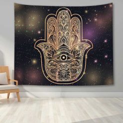Tenture Bouddha Yoga Hamsa Céleste de Protection