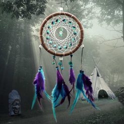 Attrape-Rêves Tribal 'Forêt Mystique'