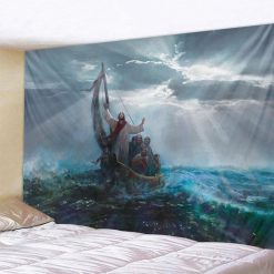 Tenture Murale Art Chrétien "Guidance Céleste"