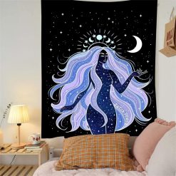 Tenture Murale Bohème "Couronnement Stellaire"
