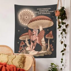 Tenture Murale Bohème Lumière Fée des Bois