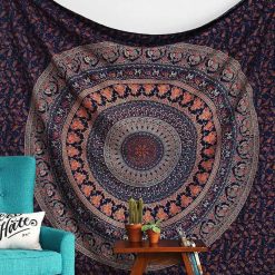 Tenture Murale Mandala "Cosmos Antique"