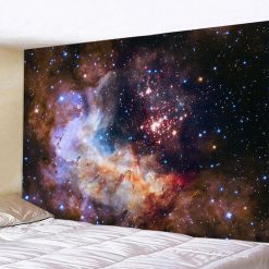 Tenture Murale Espace Galactique - Explosion Stellaire Boréale