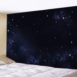 Tenture Murale Espace Galactique - Silence des Astres dans l’Abîme Noir
