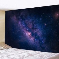 Tenture Murale Espace Galactique - Voile Cosmique des Étoiles Lointaines