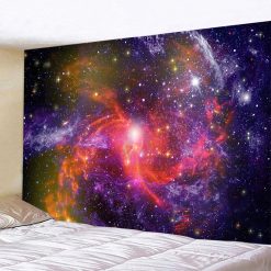 Tenture Murale Espace Galactique - Vortex Pourpre de l’Infini