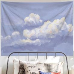 Tenture Murale Paysage Nuages du Soir en Lumière Douce