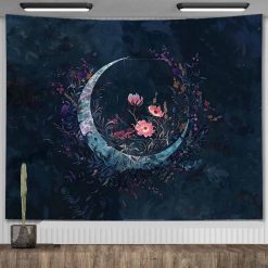 Tenture Murale Bohème - Jardin Secret de la Lune