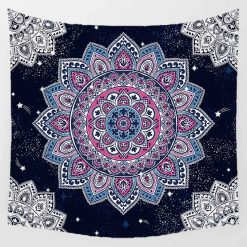 Tenture Murale Bohème - Mandala Galaxie Étoilée