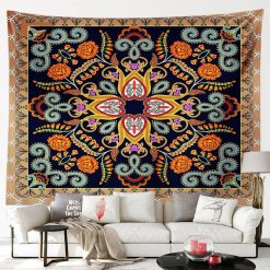 Tenture Murale Mandala Oriental Jardin des Épices