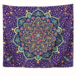 Tenture Murale Mandala Oriental - Jardin des Étoiles