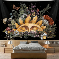Tenture Murale Bohème Songe du Soleil Forestier