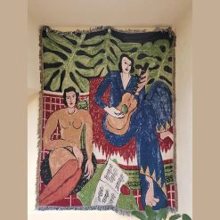 Tenture Murale Bohème “Les Musiciennes - Hommage à Matisse”