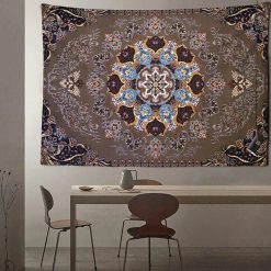 Tenture Murale Mandala “Nocturne Florale d’Orient”