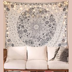 Tenture Murale Mandala Jardin Solaire