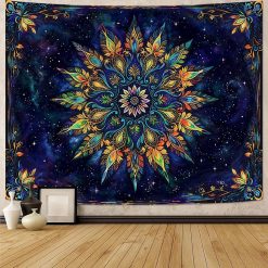 Tenture Murale Mandala Aquarelle Douceur Rosée