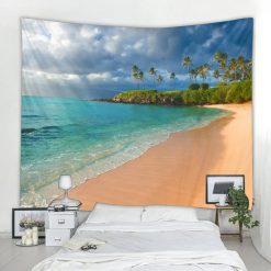 Tenture Murale Paysage Baie Hawaïenne