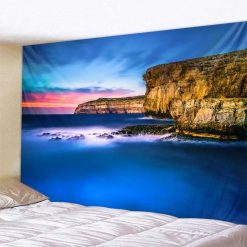 Tenture Murale Paysage Falaises au Crépuscule
