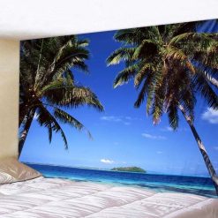 Tenture Murale Paysage Horizon sous les Palmiers