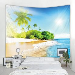 Tenture Murale Paysage Plage Ensoleillée