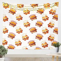 Tenture Murale Japonaise Kawaii « Dorayaki Gourmand »