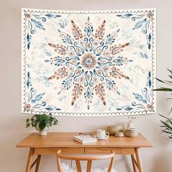 Tenture Murale Mandala Aquarelle Pastorale