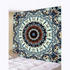 Tenture Murale Mandala "Éclipse Minérale"