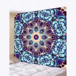 Tenture Murale Mandala "Étoile Océanique"